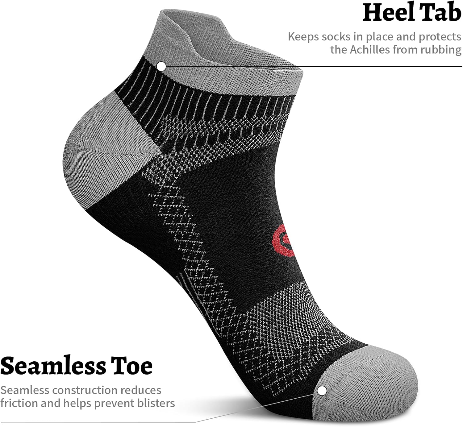 Thumbnail 6 de PAPLUS Ankle Compression Sock 15-20 mmHg