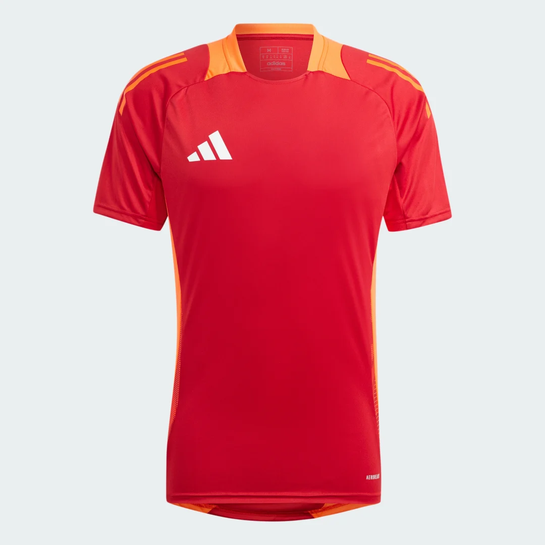 Detalle de Camiseta de entrenamiento Tiro 24 Competition de Adidas – Rojo