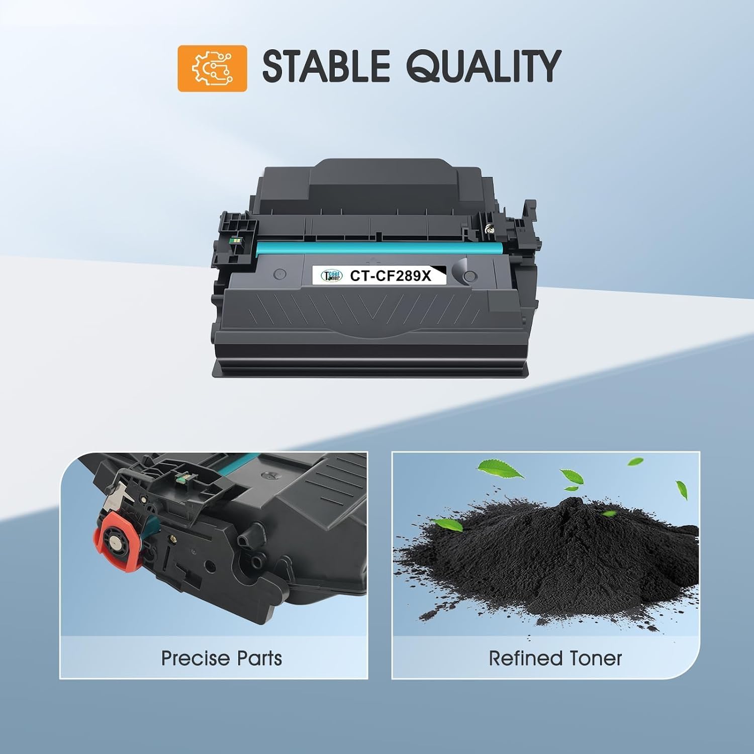 Thumbnail 5 de Cool Toner 89X CF289X Compatible Black Toner Cartridges, 2-Pack, High Yield