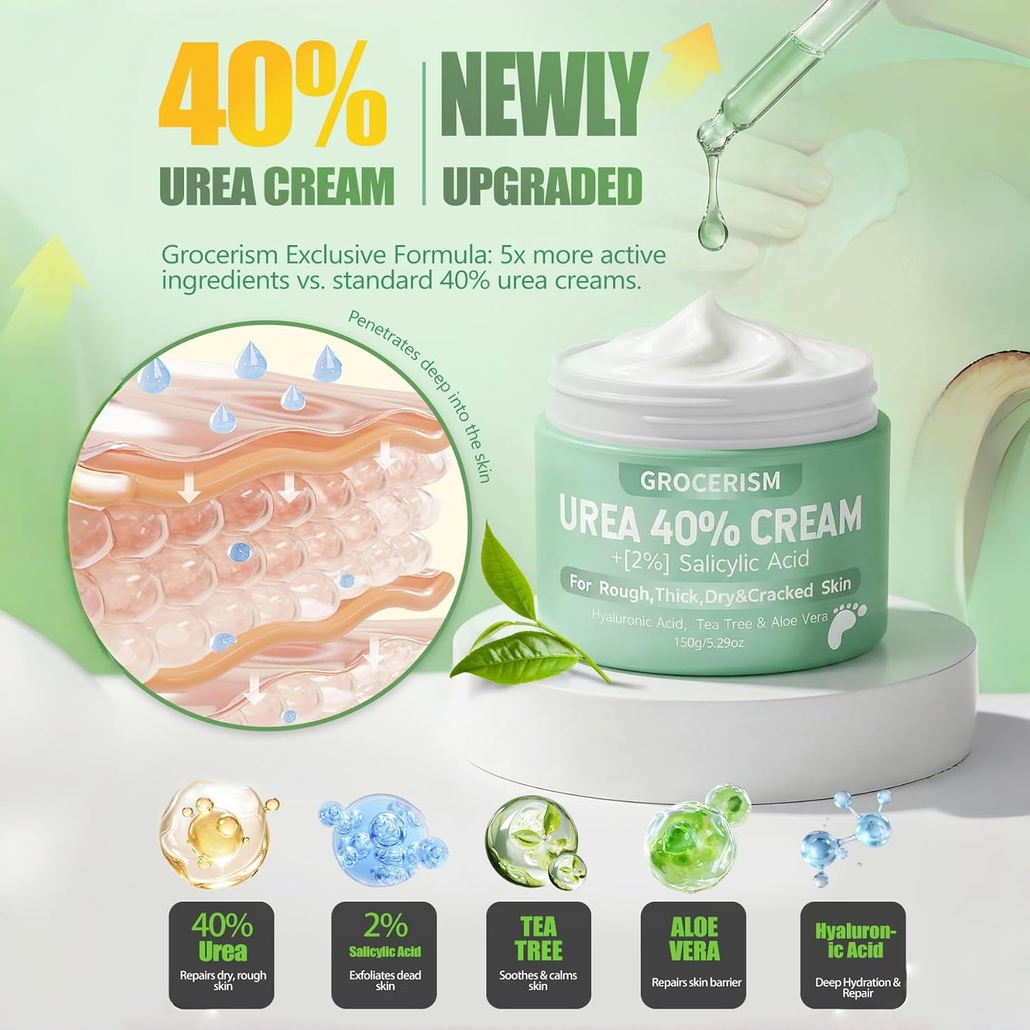 Thumbnail 1 de Crema Urea 40% 150g per piedi e mani