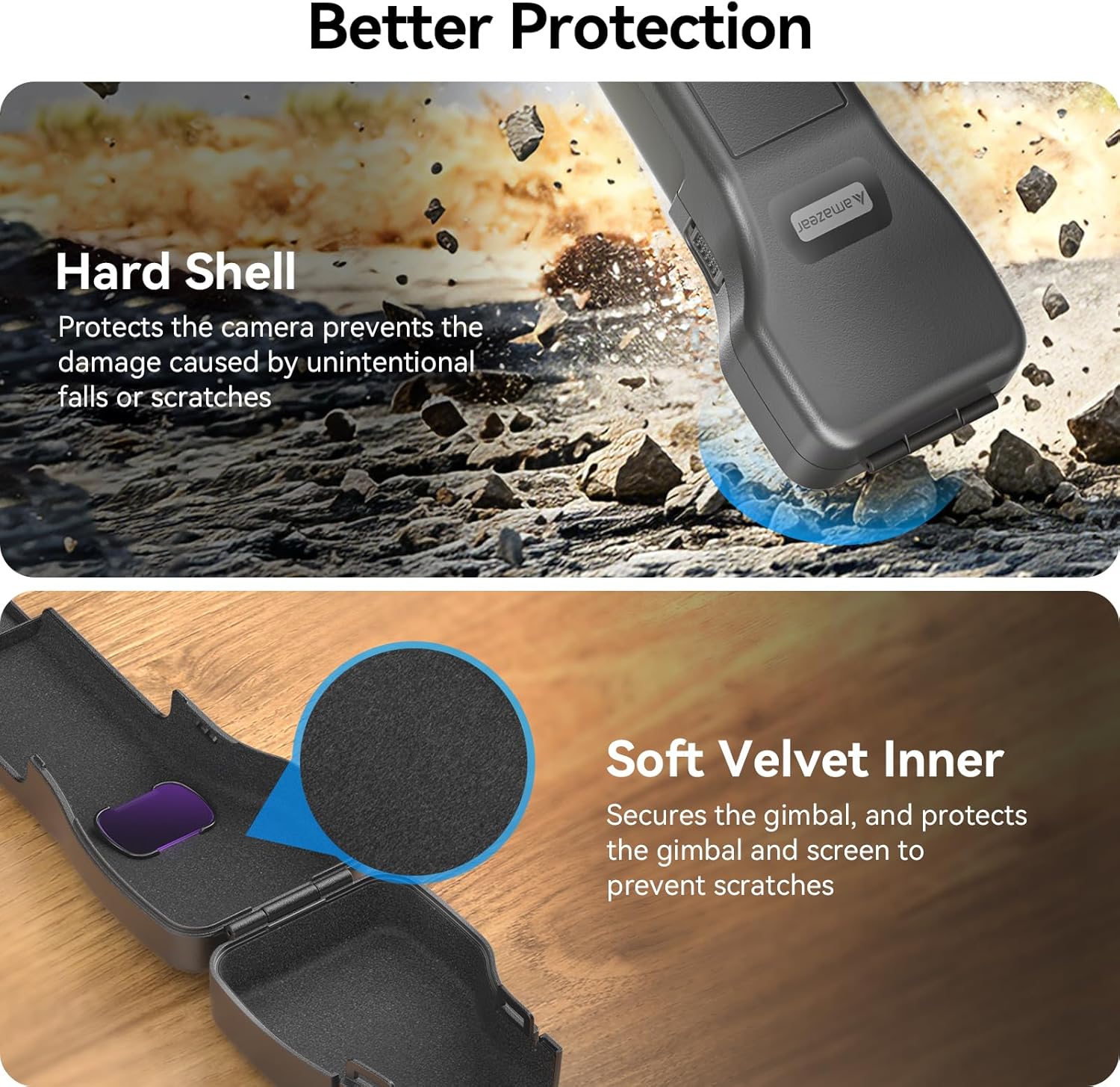 Detalle 2 de Amazear Pocket 3 Schutzhülle für DJI Pocket 3