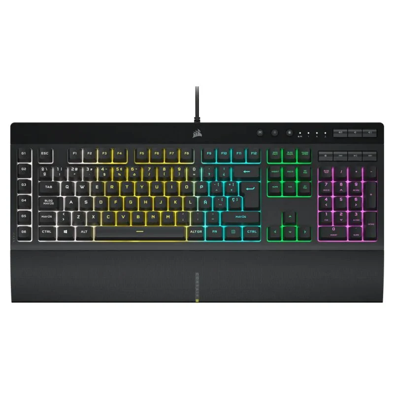 Imagen de Corsair K55 RGB PRO Teclado Gaming Retroiluminado Negro en OfertitasTOP