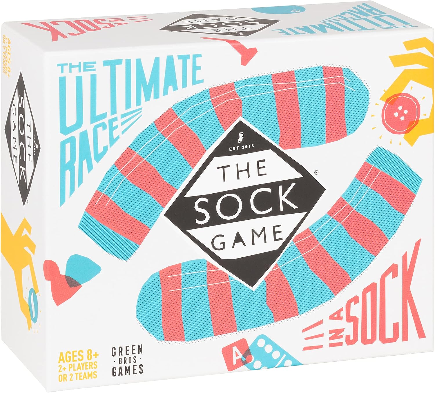 Detalle de Green Brothers Games The Sock Game board game 🎲