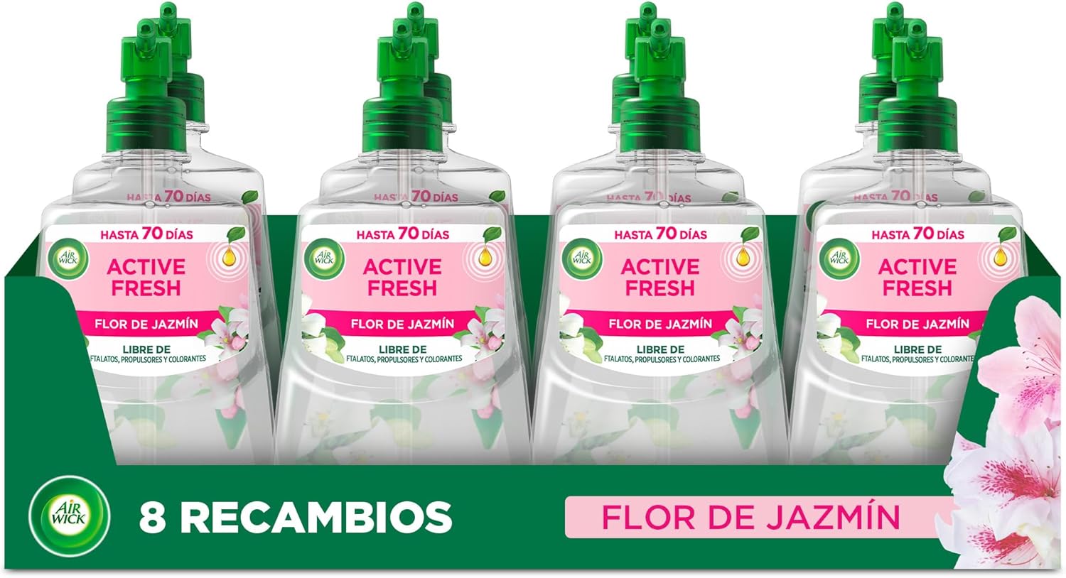 Thumbnail 6 de Air Wick Active Fresh Spray Automático - Pack 3 Jazmín