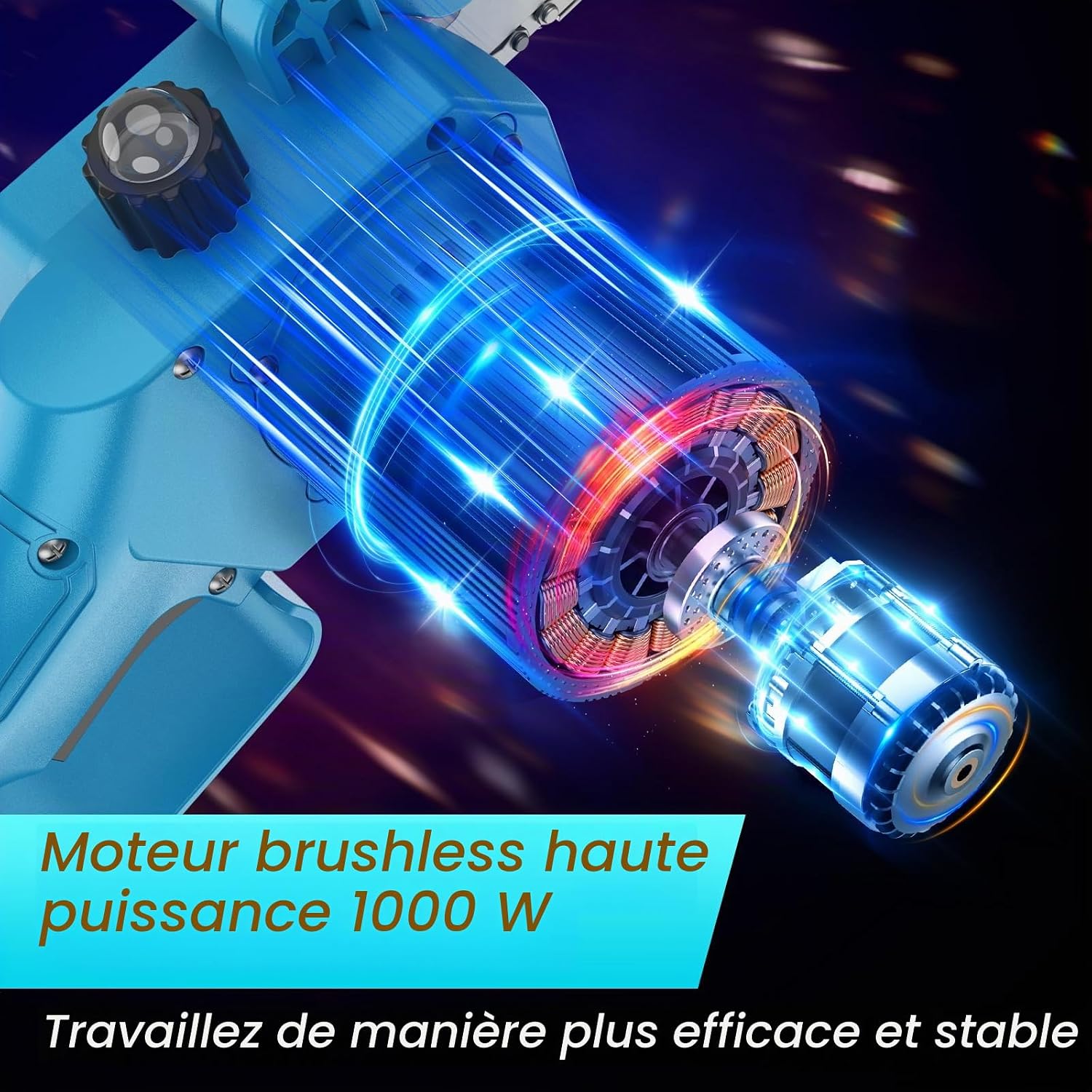 Thumbnail 3 de sukaudiz YX-CH03 telescopische mini-kettingzaag, borstelloze motor