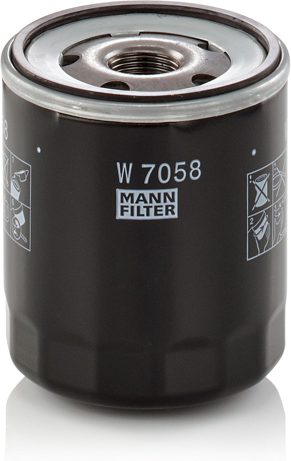 Detalle 2 de MANN-FILTER W 7058 filtro olio 76 mm