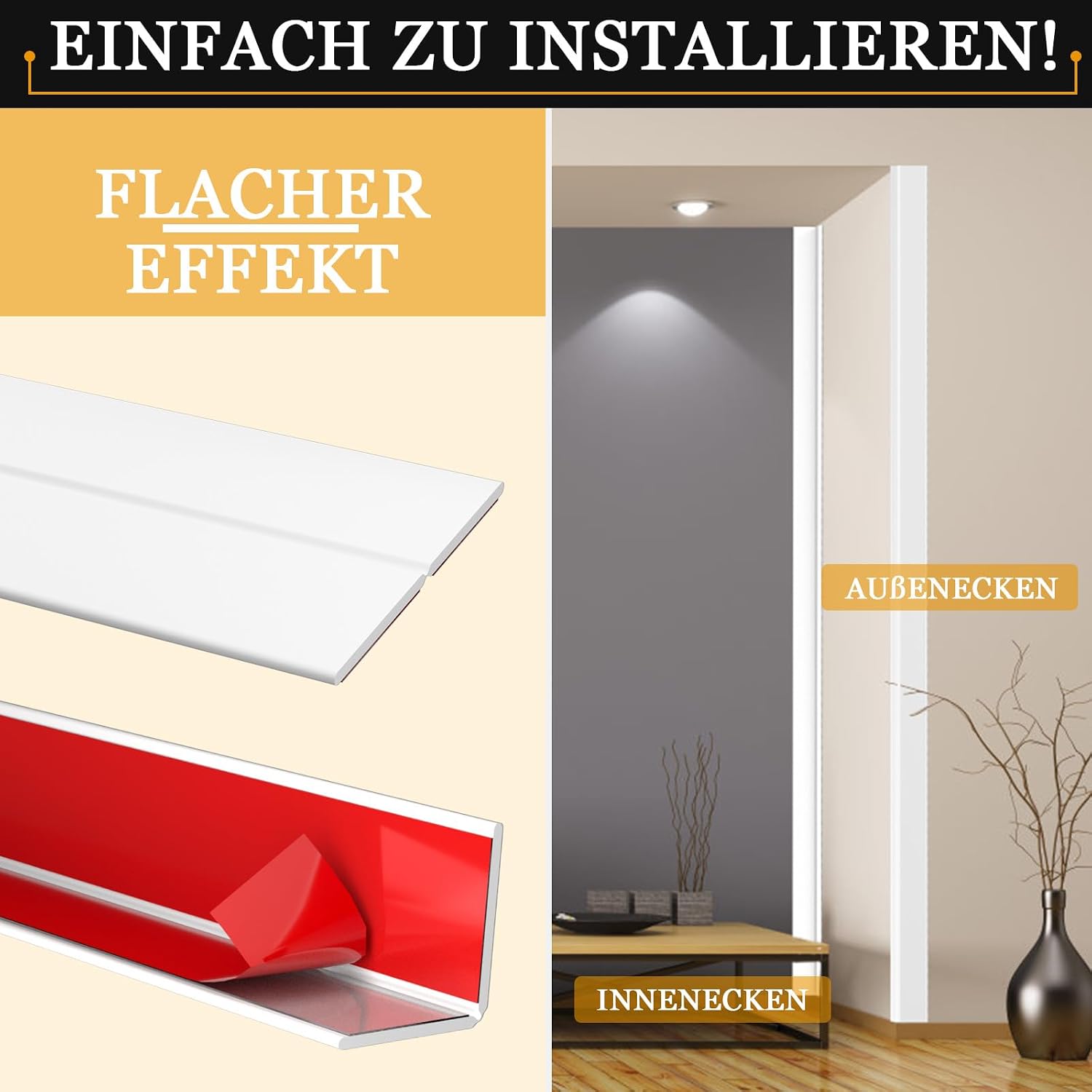 Detalle 2 de Nayotaa Kantenschutz Leisten 20 Ft