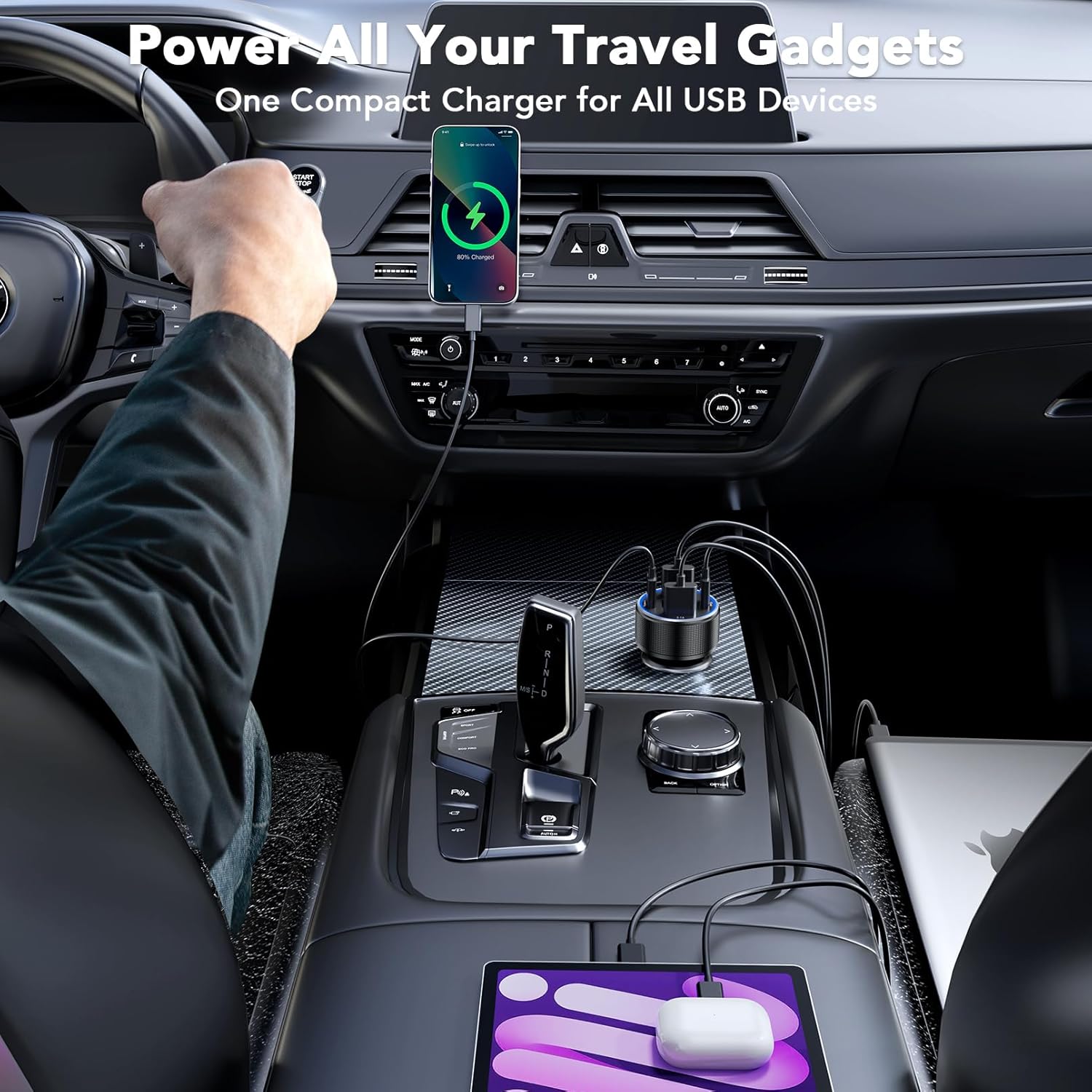 Thumbnail 5 de USB C Car Charger 78W