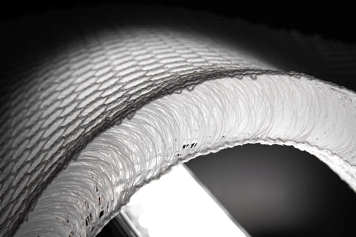 Detalle de matnext Airflow PLUS 20mm matrasonderlegger, 3D-mesh, 100 x 200 cm