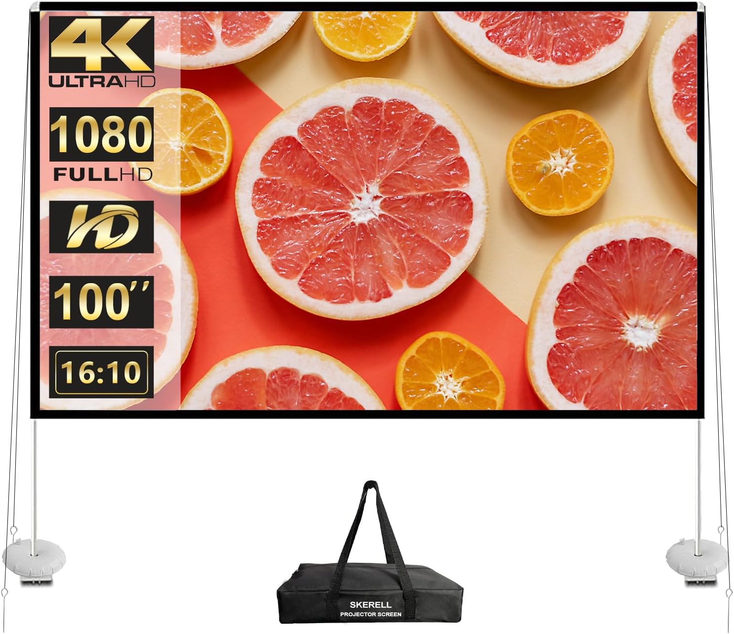 Thumbnail 5 de SKERELL Outdoor Projector Screen 100 Inch 📺