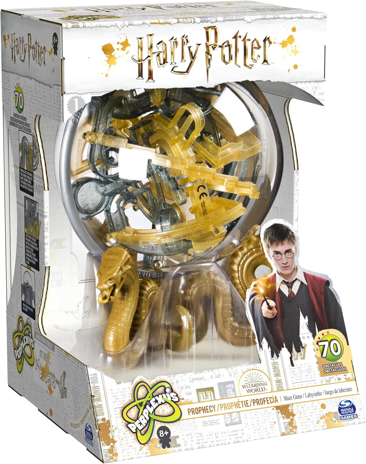 Thumbnail 6 de Perplexus Wizarding World „Harry Potter Prophecy“ von Spin Master Games – 3D-Kugellabyrinth mit 70 Hindernissen ab 8 Jahren