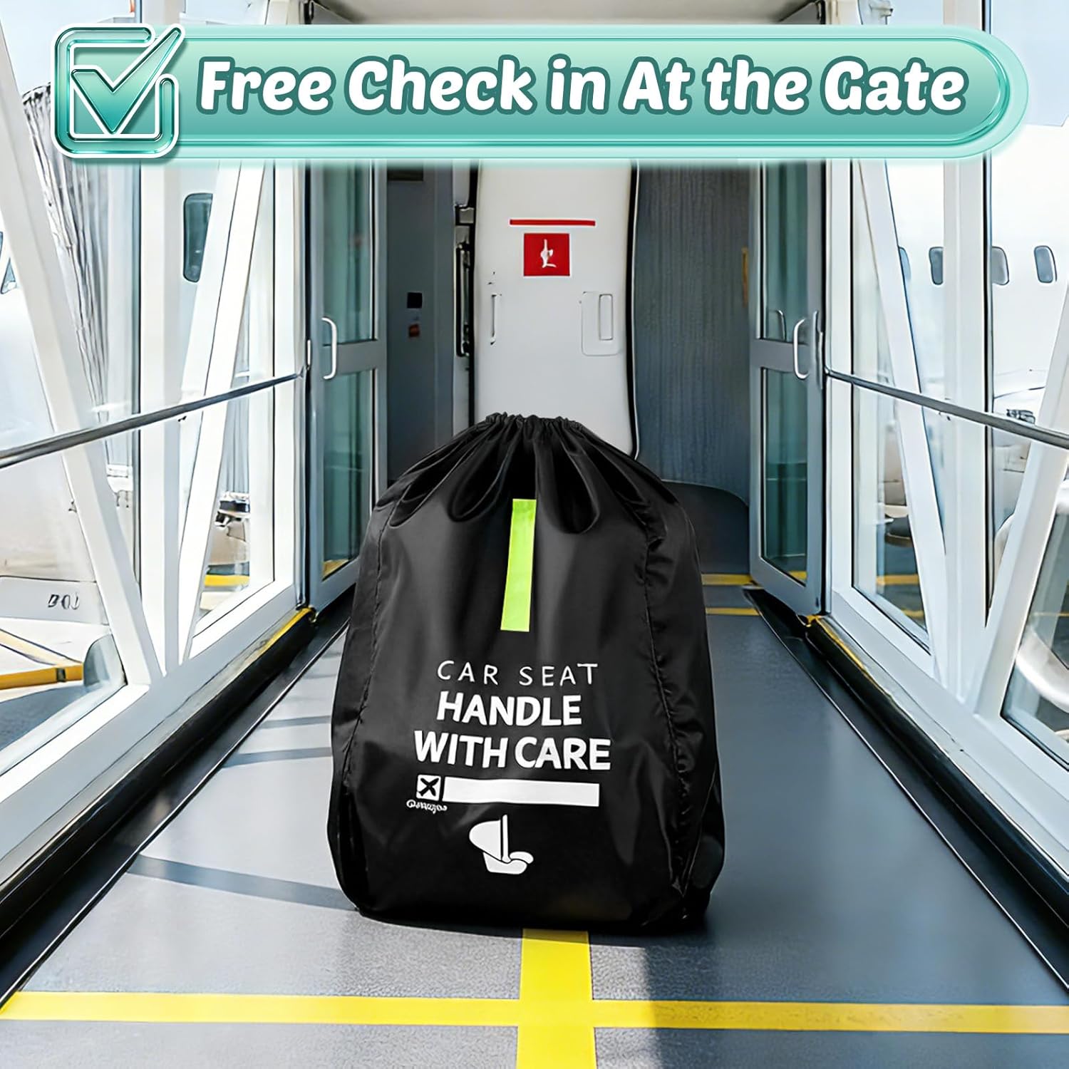 Thumbnail 5 de Guiseapue Car Seat Travel Bag for Airplane