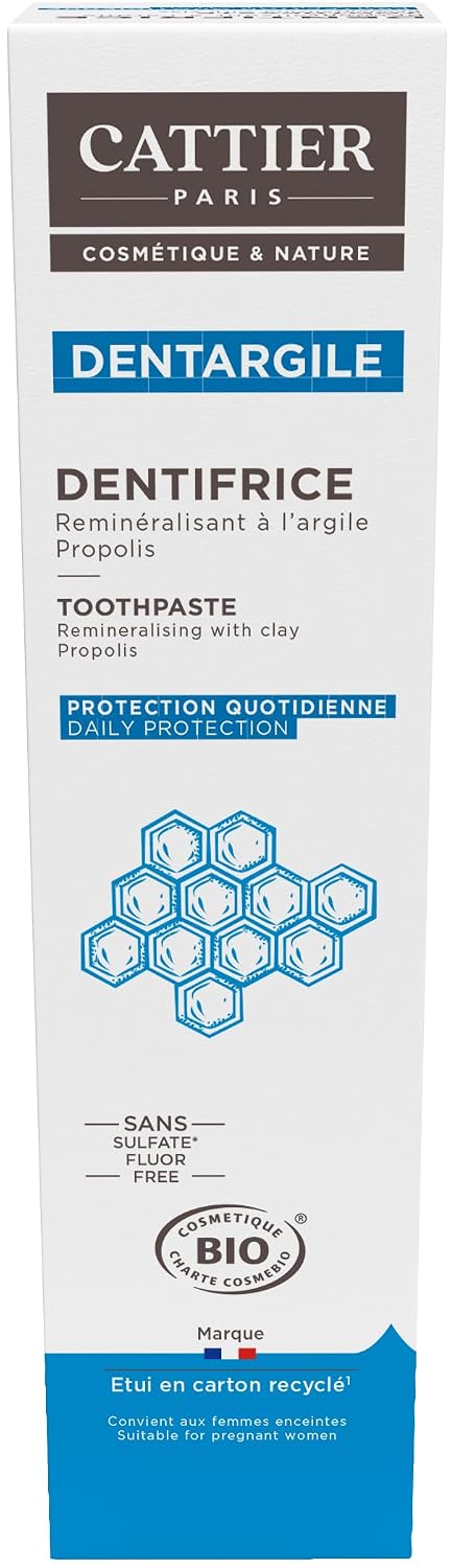Thumbnail 1 de Cattier Dentargile Propolis Clay Zahnpasta (75 ml) – 0% Sulfat, 0% Fluorid