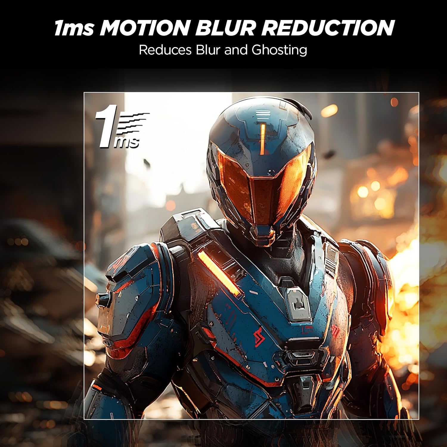 Thumbnail 3 de KOORUI G2411P 24 inch Gaming Monitor (200Hz, Fast IPS, HDR 400, 1ms) with Adaptive Sync