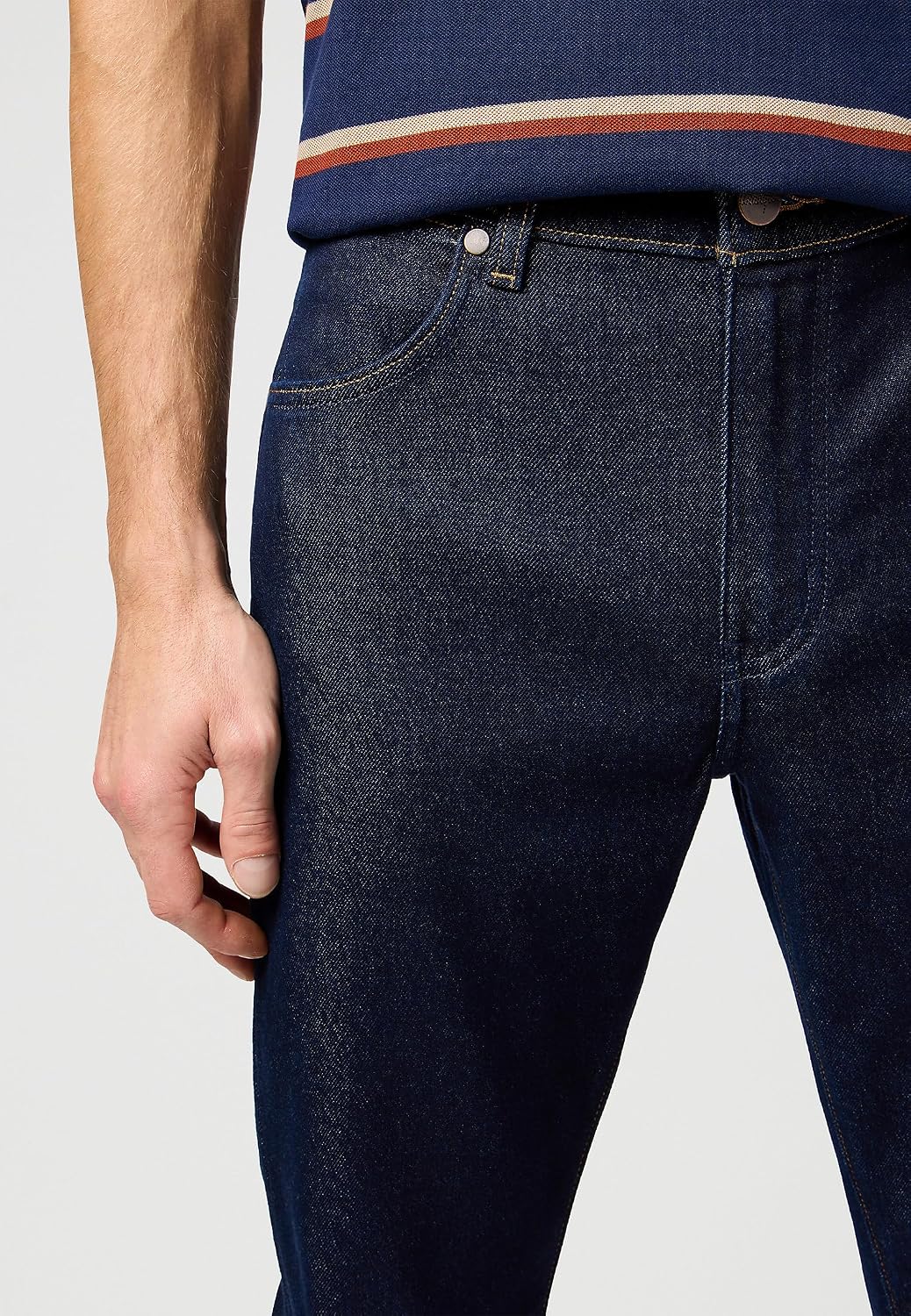 Detalle de Wrangler Men's Larston Slim Jeans