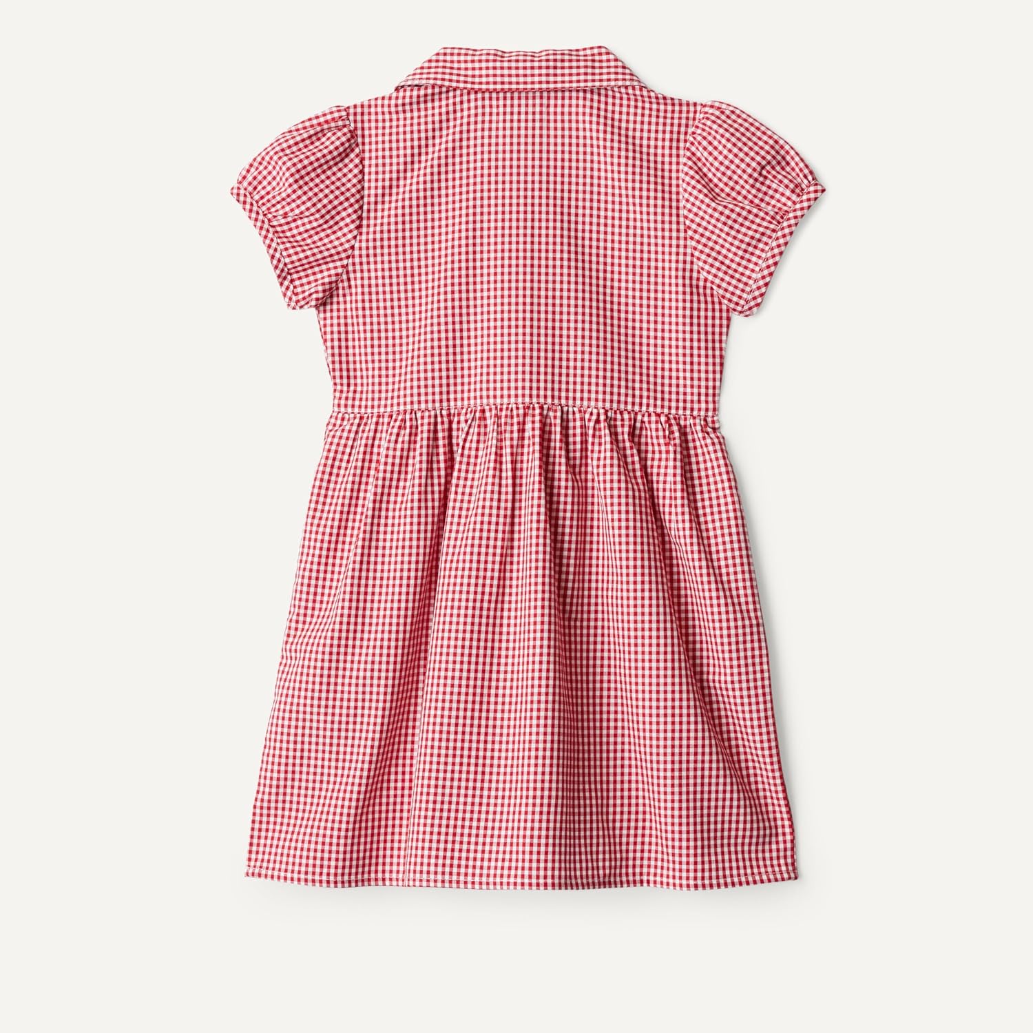 Detalle de Amazon Essentials Girls' Gingham School Uniform Dress (Pack of 2)