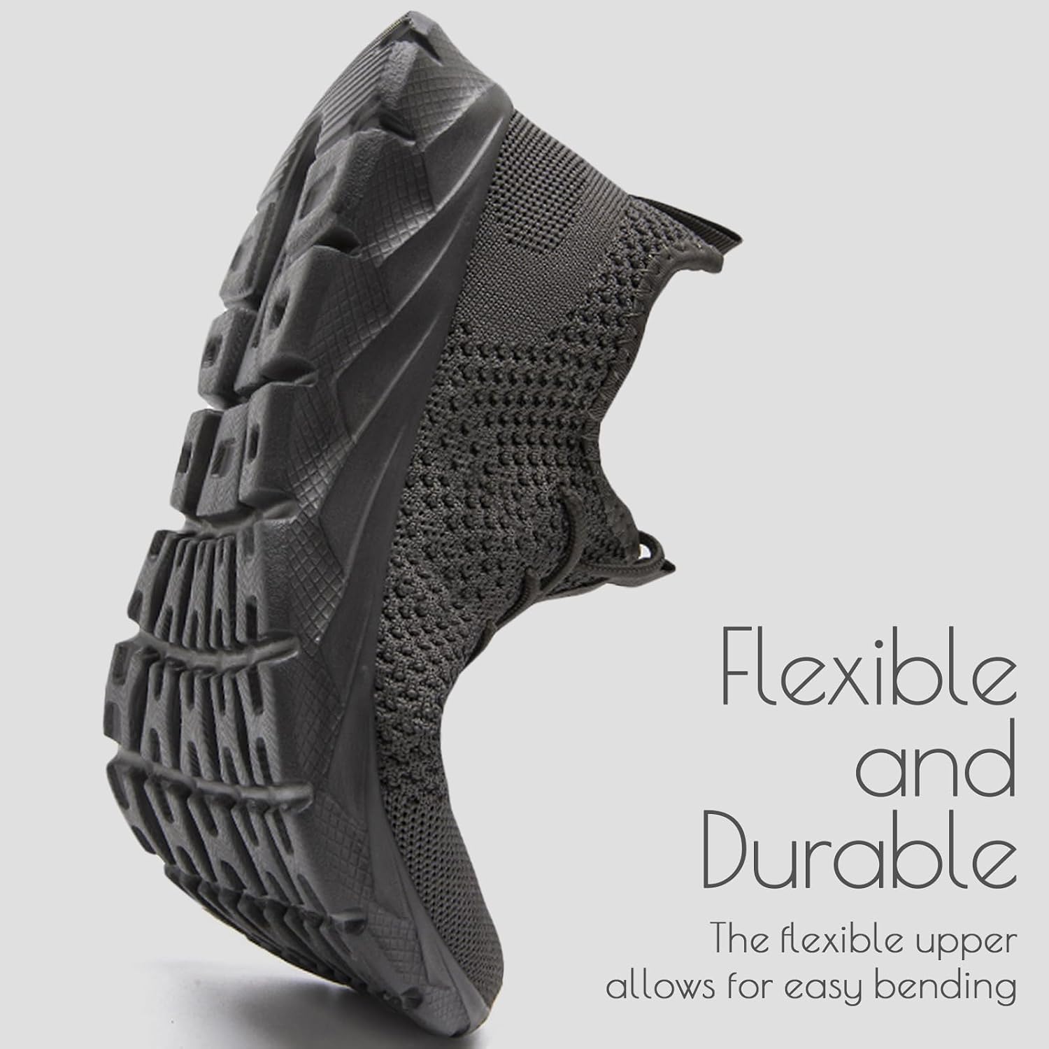 Thumbnail 6 de Oltyutc Mens Trainers: Breathable Mesh Slip-On Shoes for Active Lifestyles