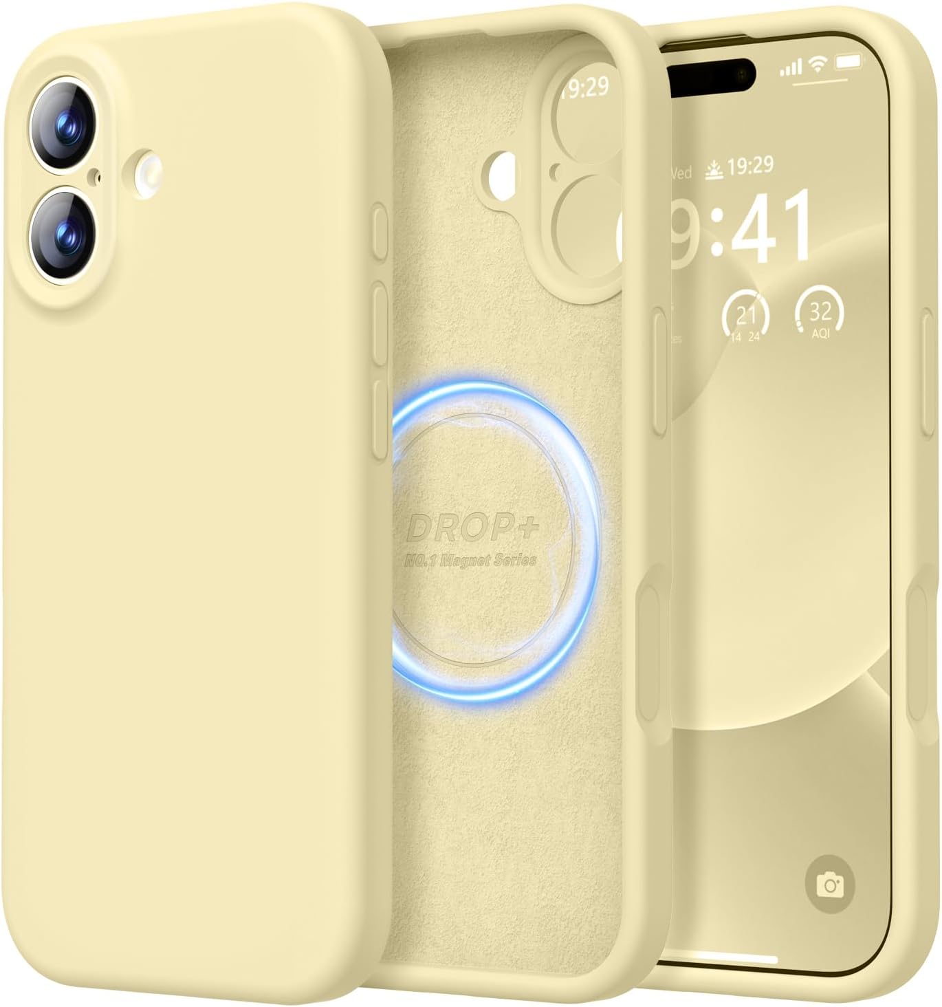 Detalle de LOVE 3000 LO-1728 iPhone 17ケース 6.3インチ対応 プレミアムシリコン・MagSafe対応