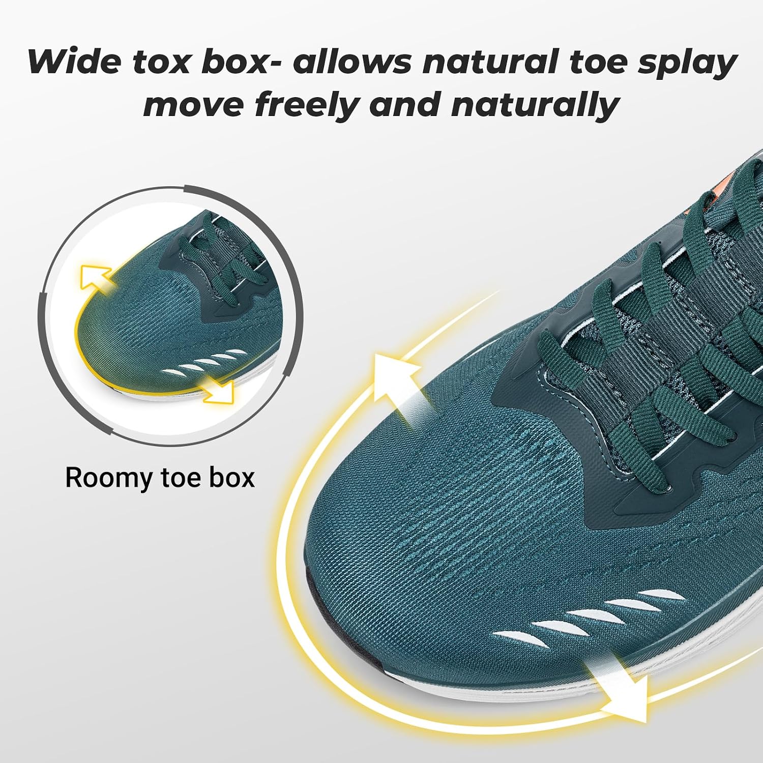 Detalle de Running trainers with arch support, wide fit