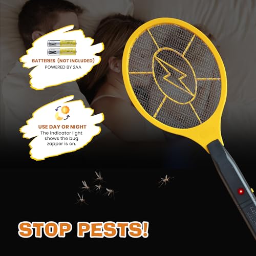Detalle de DEVOGUE Electric Fly Swatter Zapper Racket