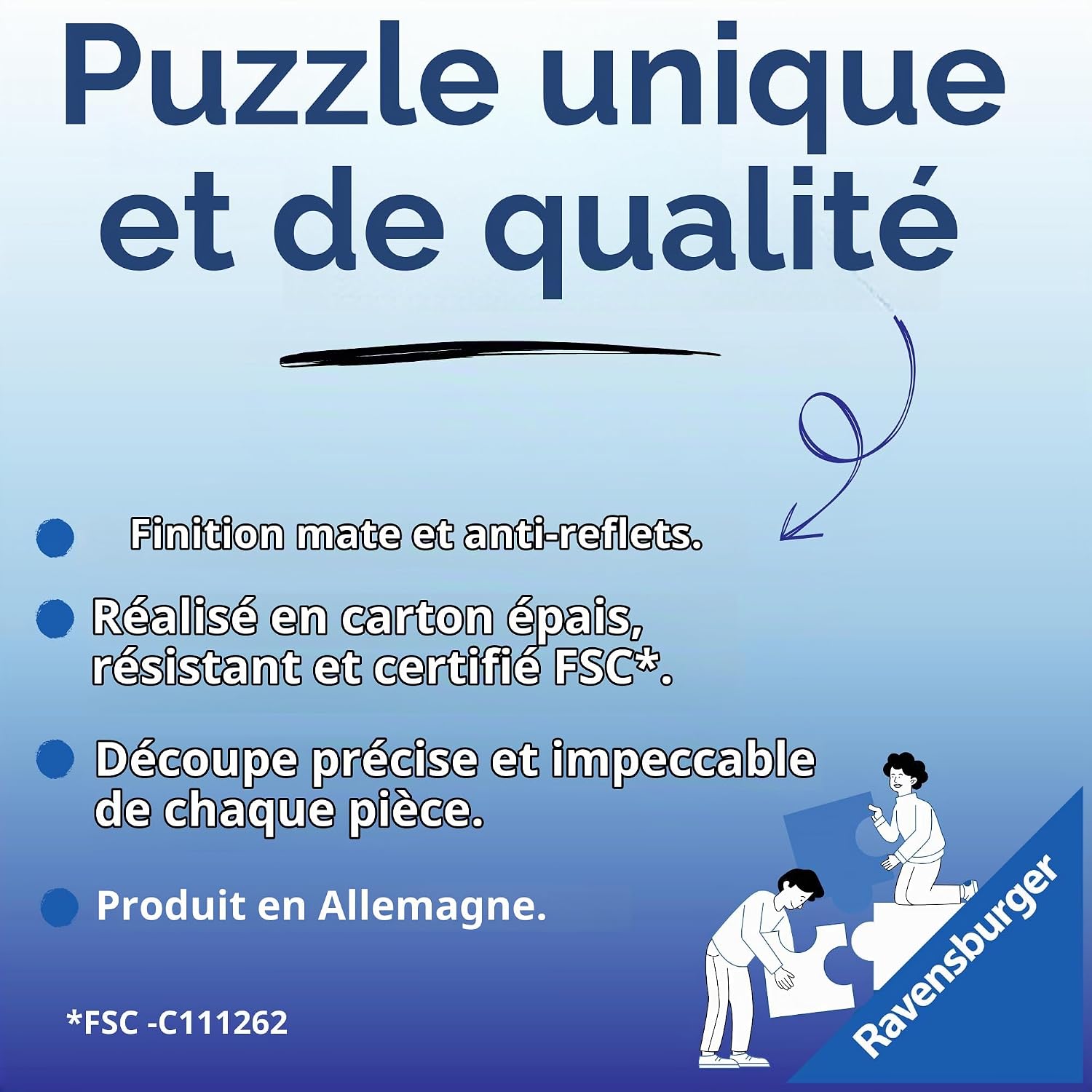 Thumbnail 4 de Ravensburger 12004010 puzzel met 60 grote stukken, karton, 70 x 50 cm