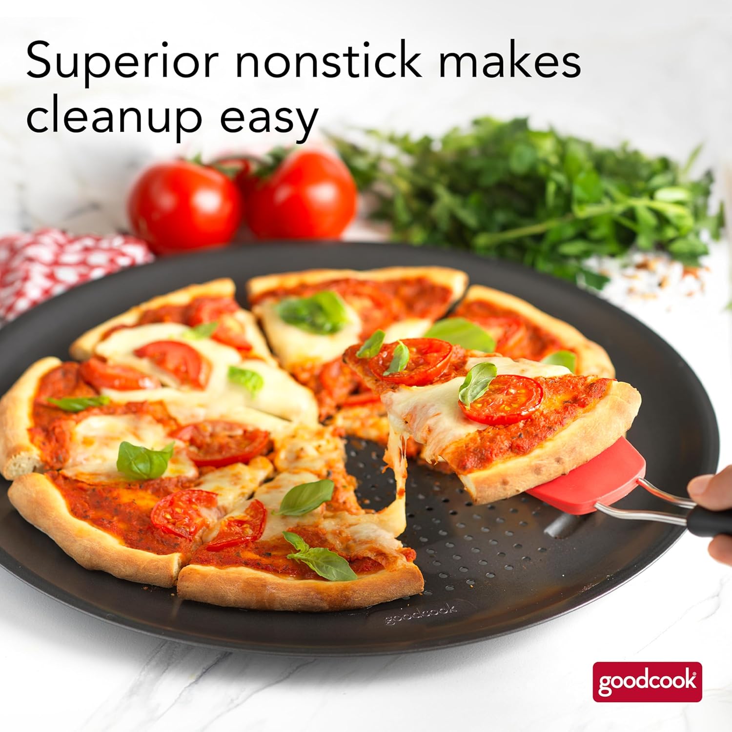 Thumbnail 3 de GoodCook AirPerfect 15.75-Inch Pizza Pan