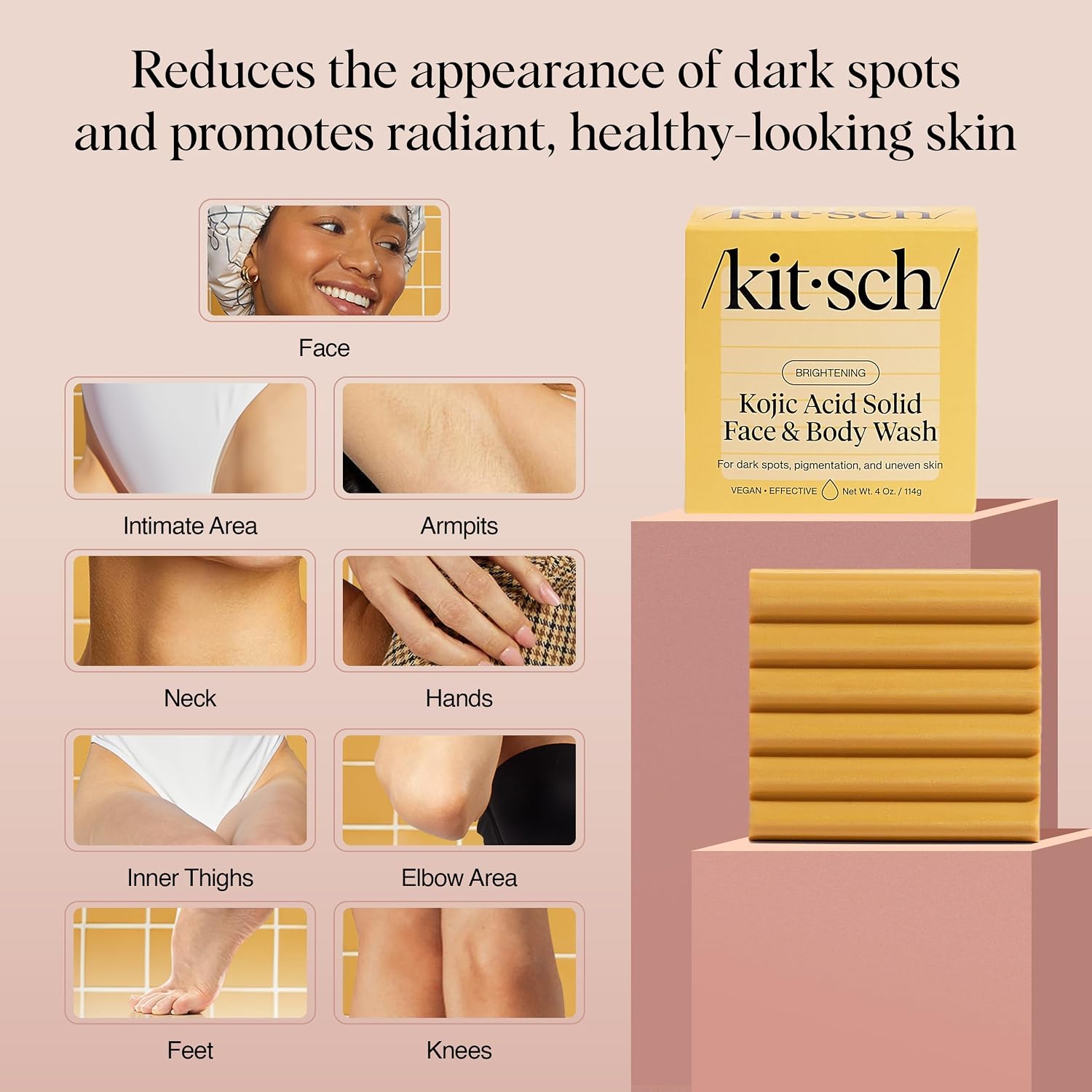 Detalle de Kitsch Kojic Acid Soap 4 oz