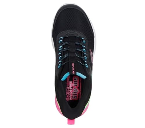 Detalle de Skechers Girl'S Microspec MAX Color Trifecta, talla 10 UK