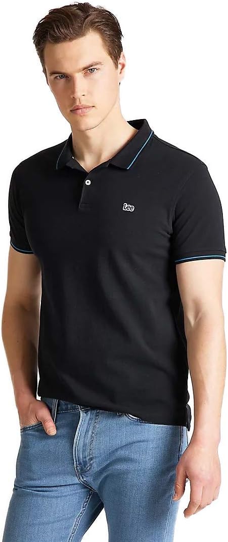 Detalle de Lee Polo in piqué Uomo: comfort e stile per ogni occasione