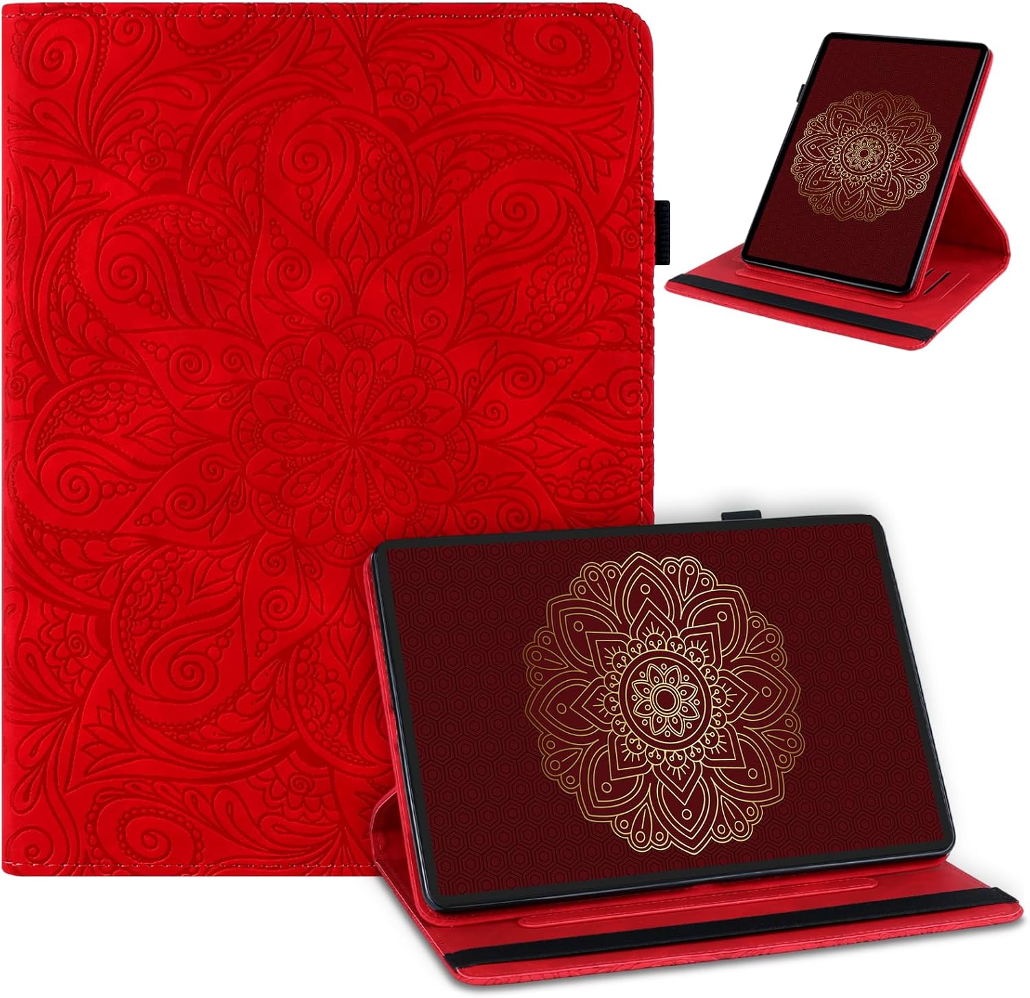 Thumbnail 6 de Laddutoi Hülle für Samsung Galaxy Tab A11 2025 / A9 2023 8.7" – 360° Klapphülle aus PU Leder in Grün