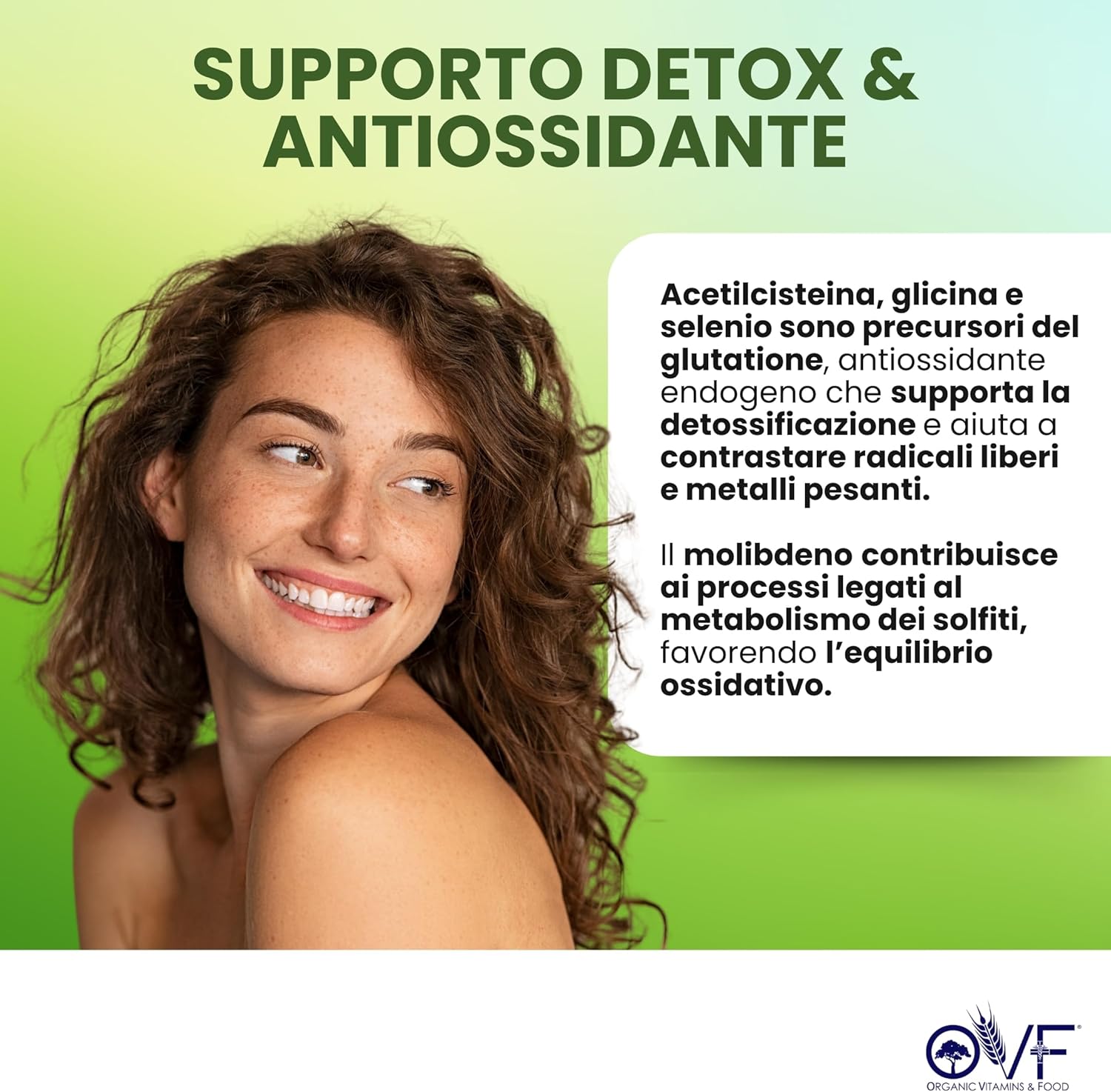 Thumbnail 3 de OVF NAC 600: N-acetilcisteina alta purezza con glicina e selenio per il benessere quotidiano