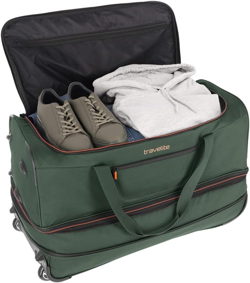 Detalle de Travelite trolley sac de voyage BASICS à roulettes grand, 98–119 L