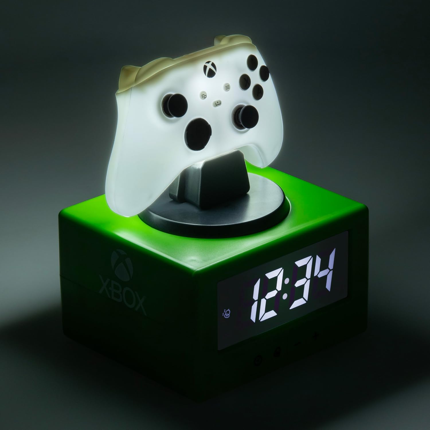Detalle 2 de Paladone Réveil numérique Xbox avec fonction veilleuse – sous licence officielle