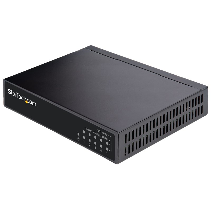 Detalle 2 de StarTech DS52000: Switch No Gestionado de 5 Puertos Gigabit para red doméstica u oficina