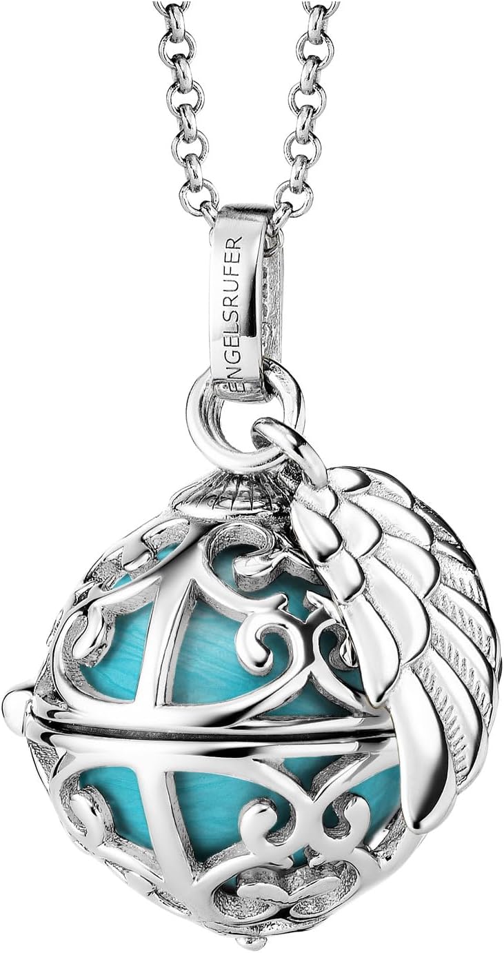 Thumbnail 6 de Engelsrufer Damen Anhänger für Halskette mit Flügel aus Sterling Silber – mit austauschbarer Klangkugel