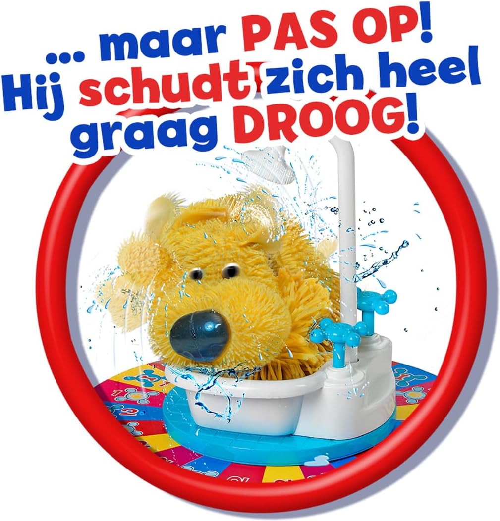 Detalle 2 de Megableu Soggy Doggy – interaktywna gra planszowa z wodnym prysznicem, 2–4 graczy