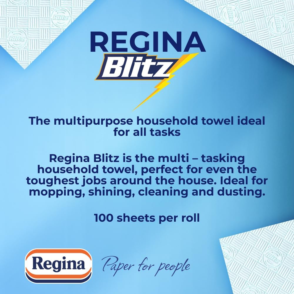 Detalle 2 de Regina Blitz Household Towels 12 Rolls