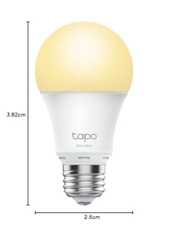 Thumbnail 7 de Tapo L510E: Lampadina Wi‑Fi E27 9W dimmerabile 2700K (2 pezzi) con controllo vocale