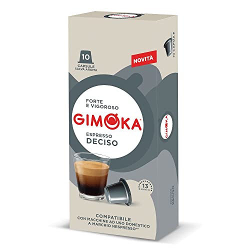 Thumbnail 1 de Gimoka Capsule Compatibili Nespresso Deciso – 100 capsule salva aroma