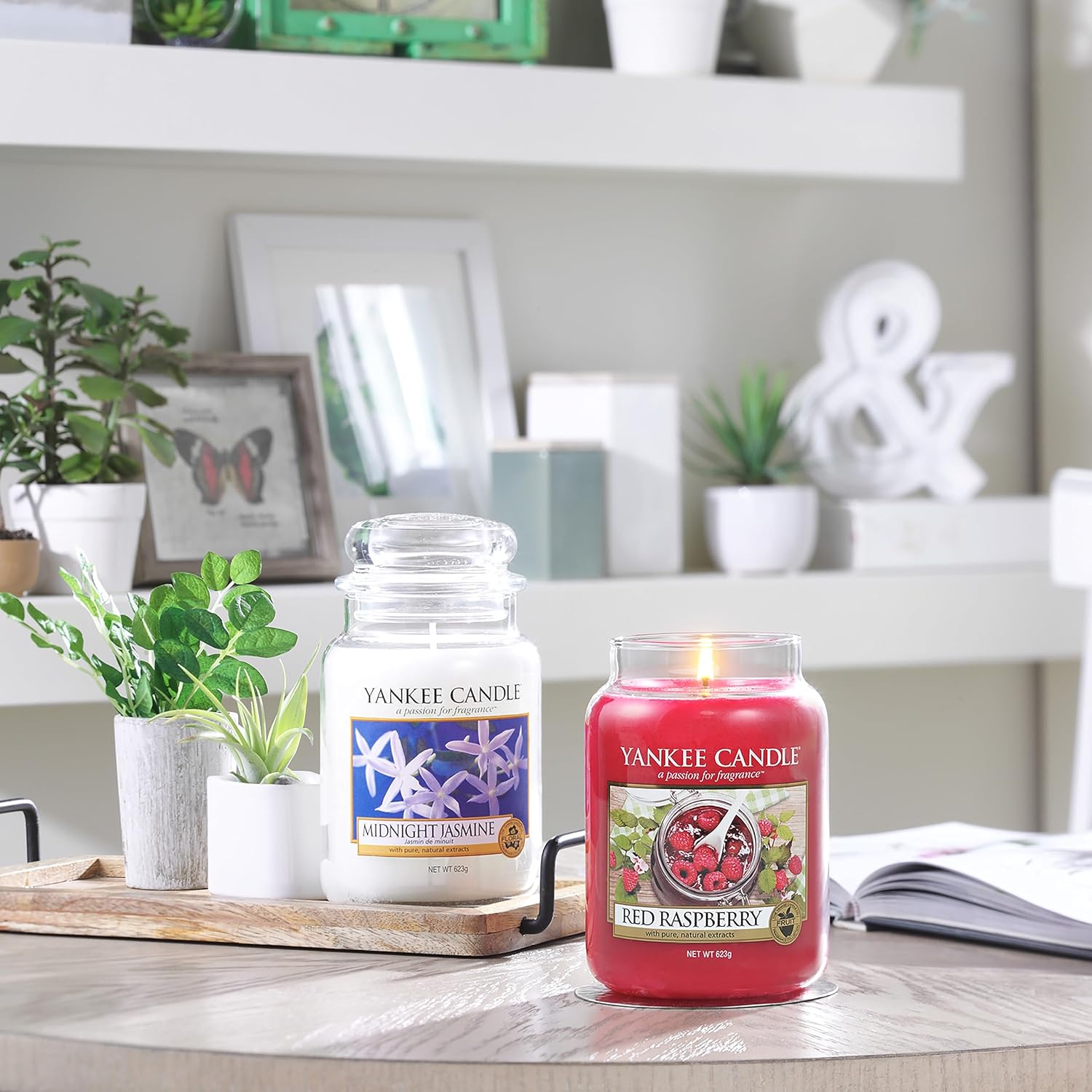 Thumbnail 6 de Yankee Candle Midnight Jasmine Large Jar Candle