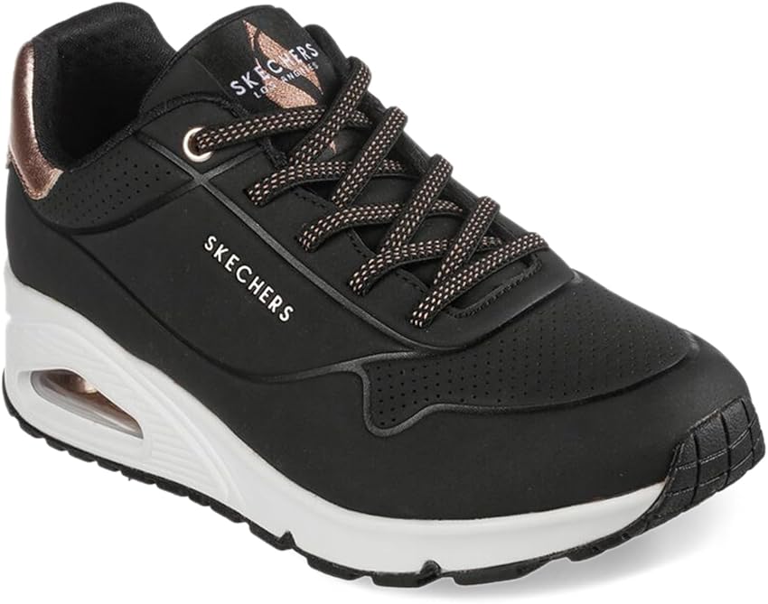 Detalle de Skechers Uno - Shimmer Away: Elegantes Zapatillas Mujer