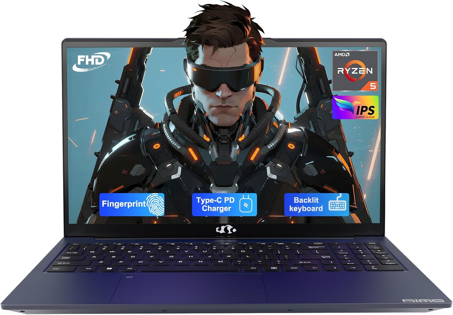 Detalle de NIMO 15.6-Inch Laptop