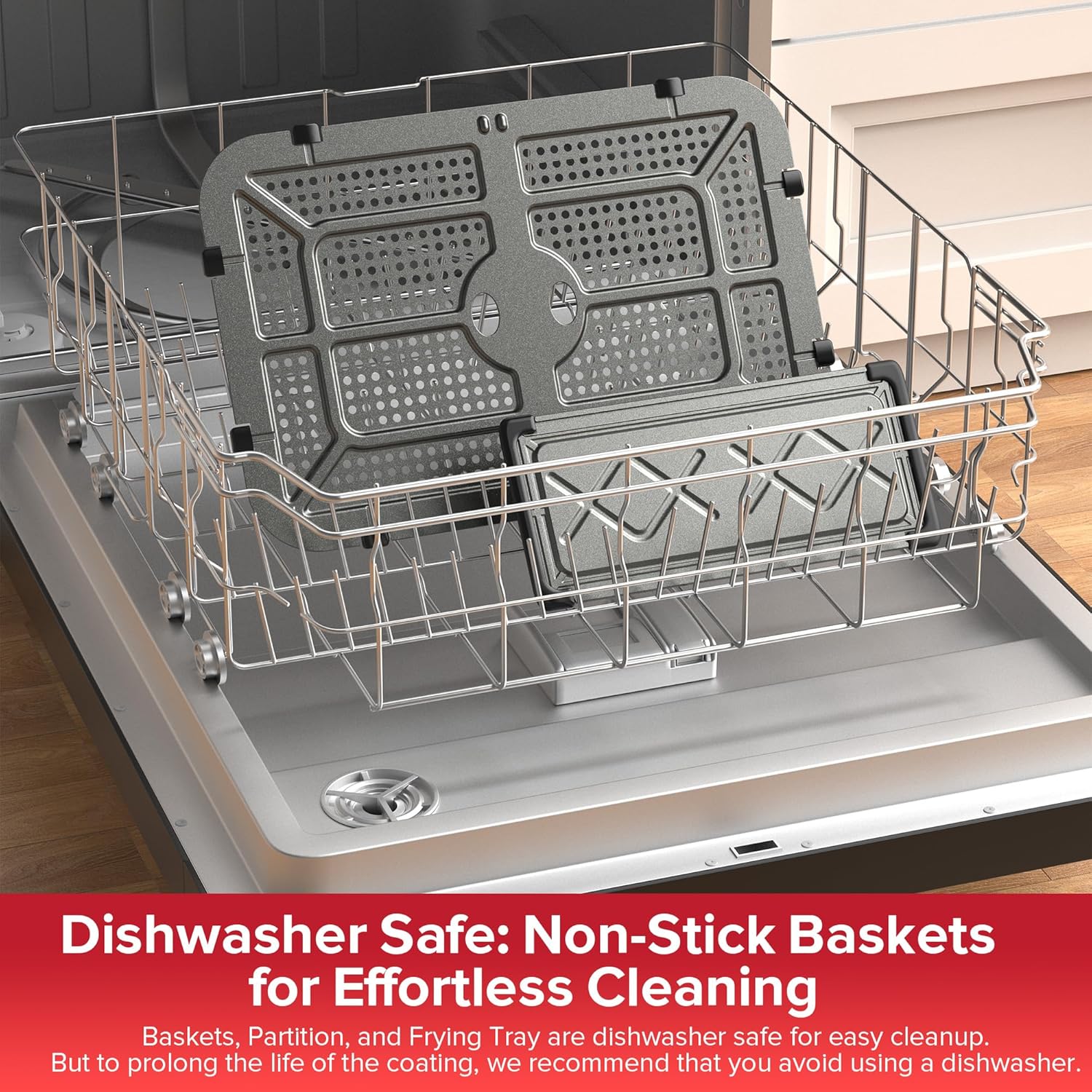 Thumbnail 6 de HoninJoy 12QT Dual Basket Air Fryer