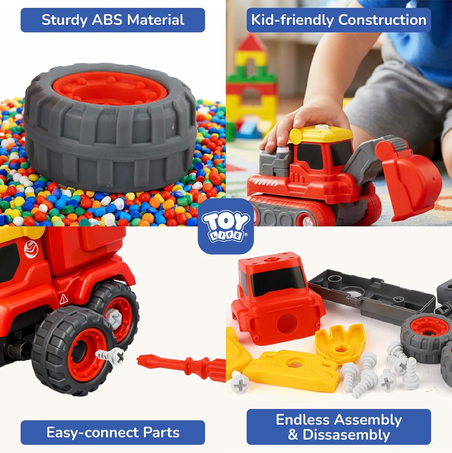 Detalle 2 de TOY Life Transforming Dinosaur Vehicle Set, 5-in-1