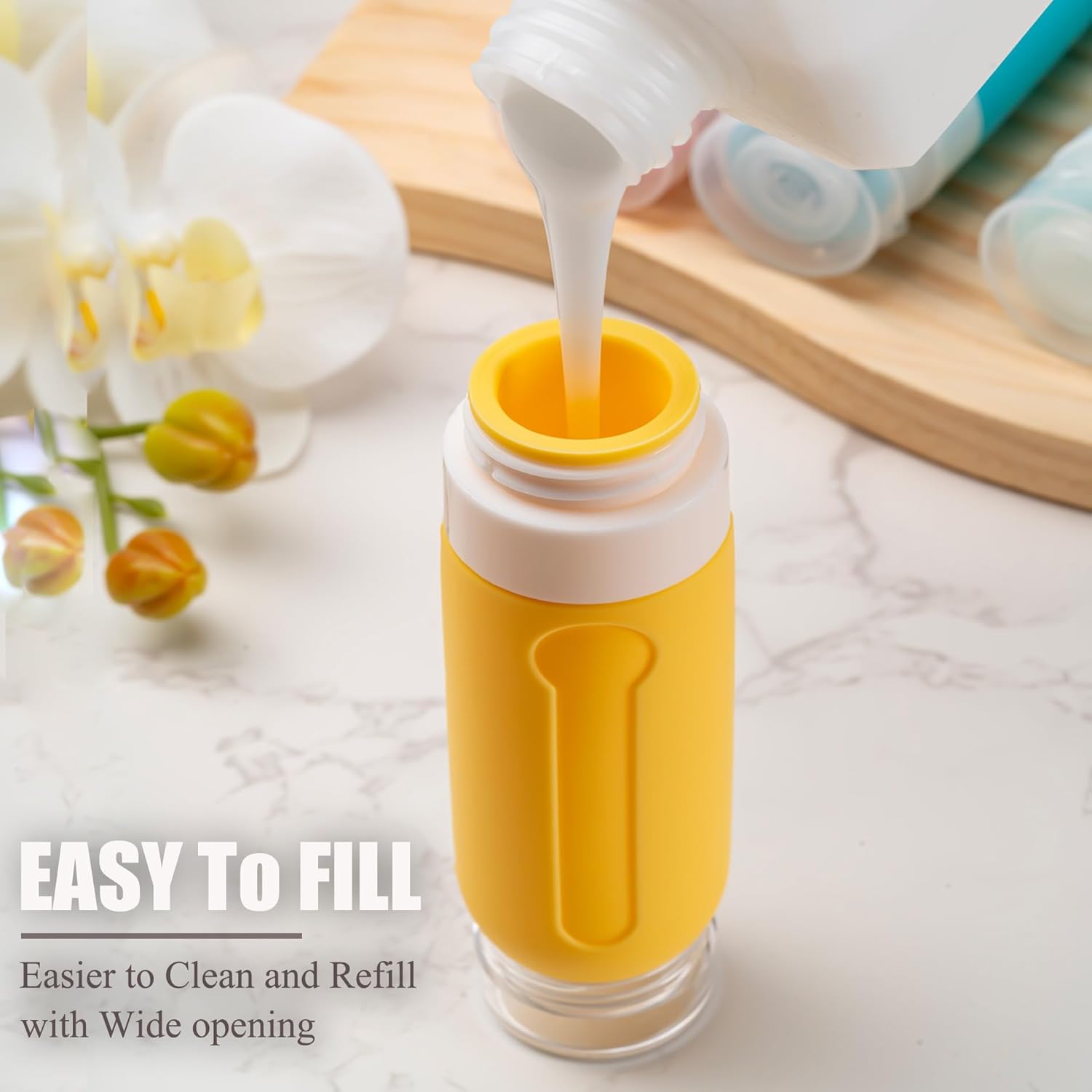 Detalle de MODENGKONGJIAN Travel Bottles 3oz