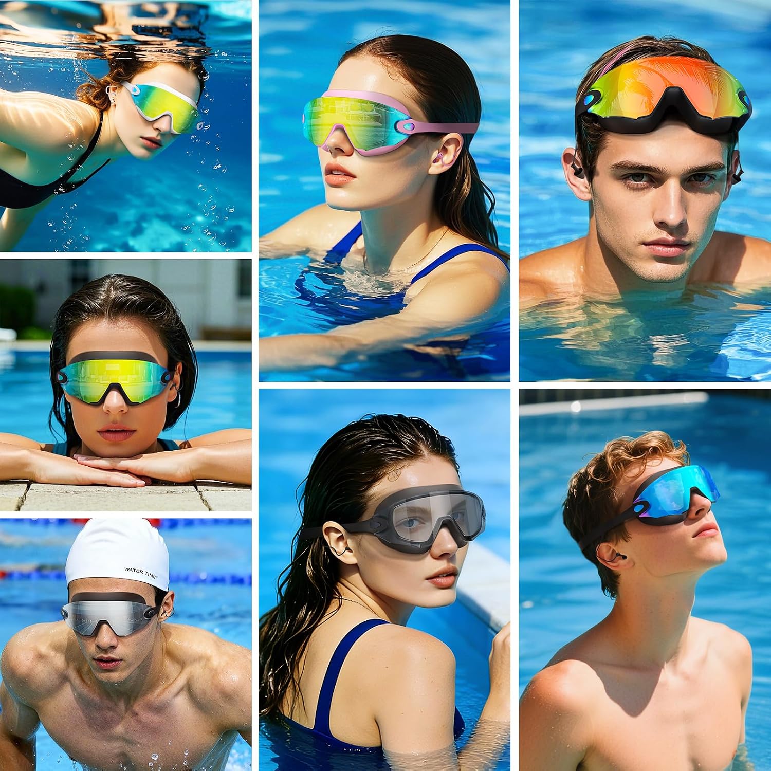 Thumbnail 6 de Lavlola Swimming Goggles with Anti-Fog, 180° Vision, and UV Protection