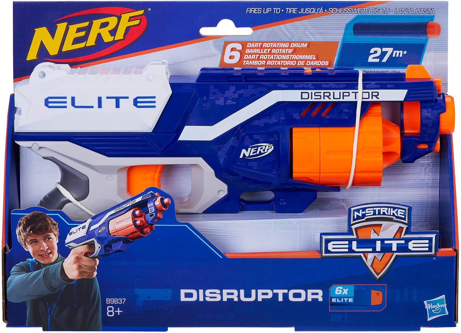 Detalle de Nerf Disruptor 27 m Blaster giocattolo