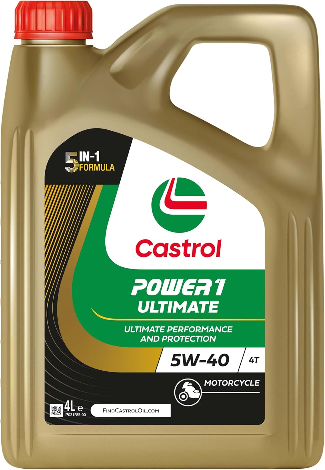 Imagen de Castrol POWER1 Ultimate 4T 5W-40 Aceite de Moto 4L en OfertitasTOP
