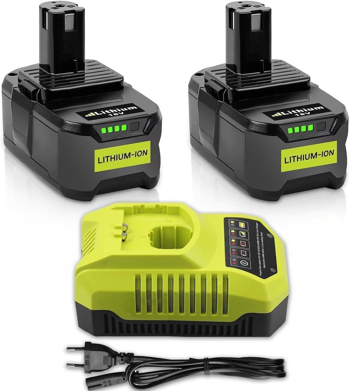 Ryobi 18V Akku 5,0Ah 2er Set