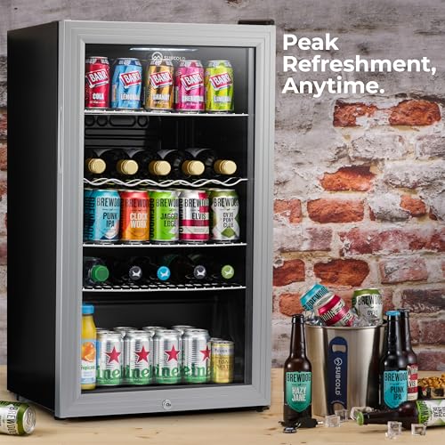 Thumbnail 1 de Subcold Super85 LED Beer Fridge – 80 Cans + 5 Bottles, 0–18°C, Glass Door